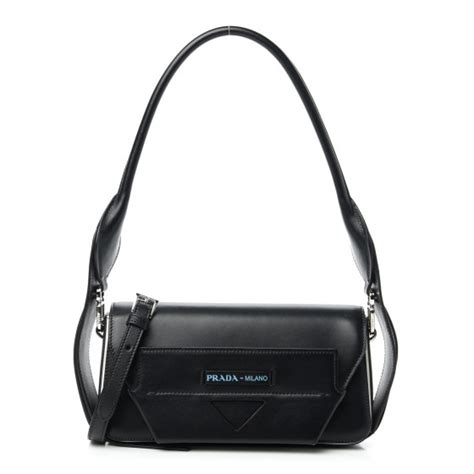 prada manuelle shoulder black